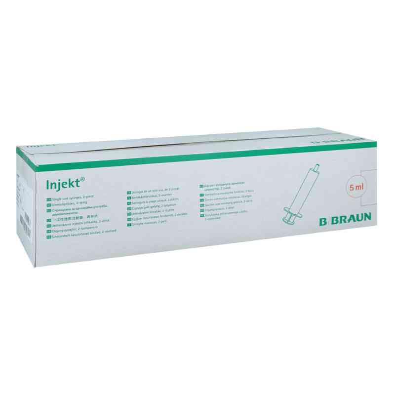 Braun Injekt Spritzen mit exzentr. Konus Luer 100X5 ml von B. Braun Melsungen AG PZN 02057903