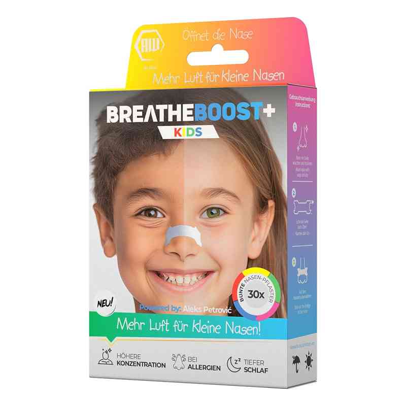 Breatheboost+ Kids Nasenpflaster 30 stk von AW Products GmbH PZN 19480586