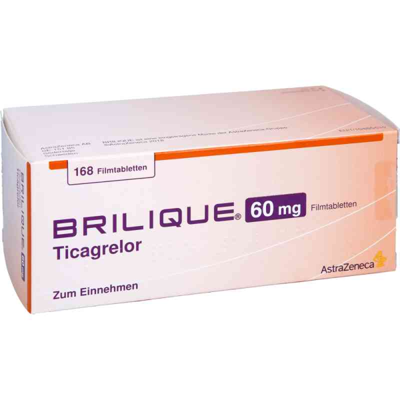 Brilique 60mg 168 stk von AstraZeneca GmbH PZN 11366968