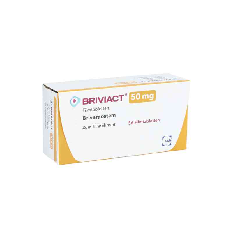 Briviact 50 mg Filmtabletten 56 stk von UCB Pharma GmbH PZN 12482547