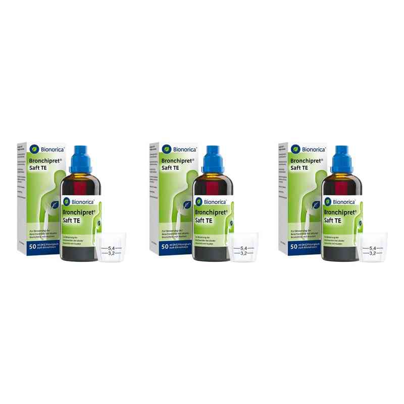 Bronchipret Saft TE 3x50 ml von Bionorica SE PZN 08106327