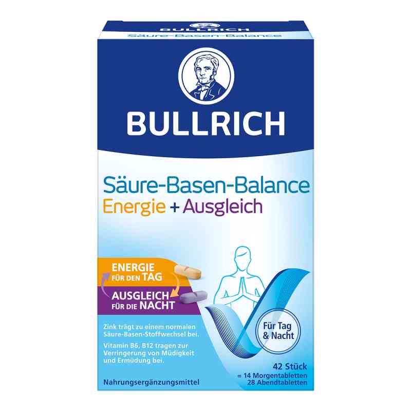 Bullrich Säure-Basen-Balance Energie + Ausgleich 42 stk von delta pronatura GmbH PZN 10943843