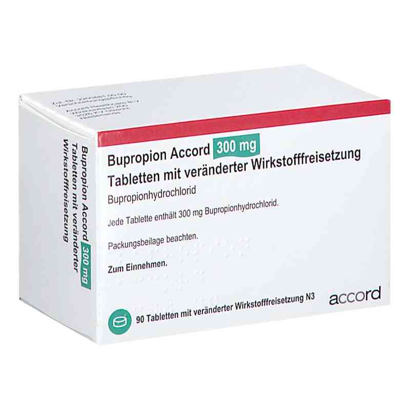 Bupropion Accord 300 Mg Tab.m.verä.wst.-frs. 90 stk von Accord Healthcare GmbH PZN 15883206