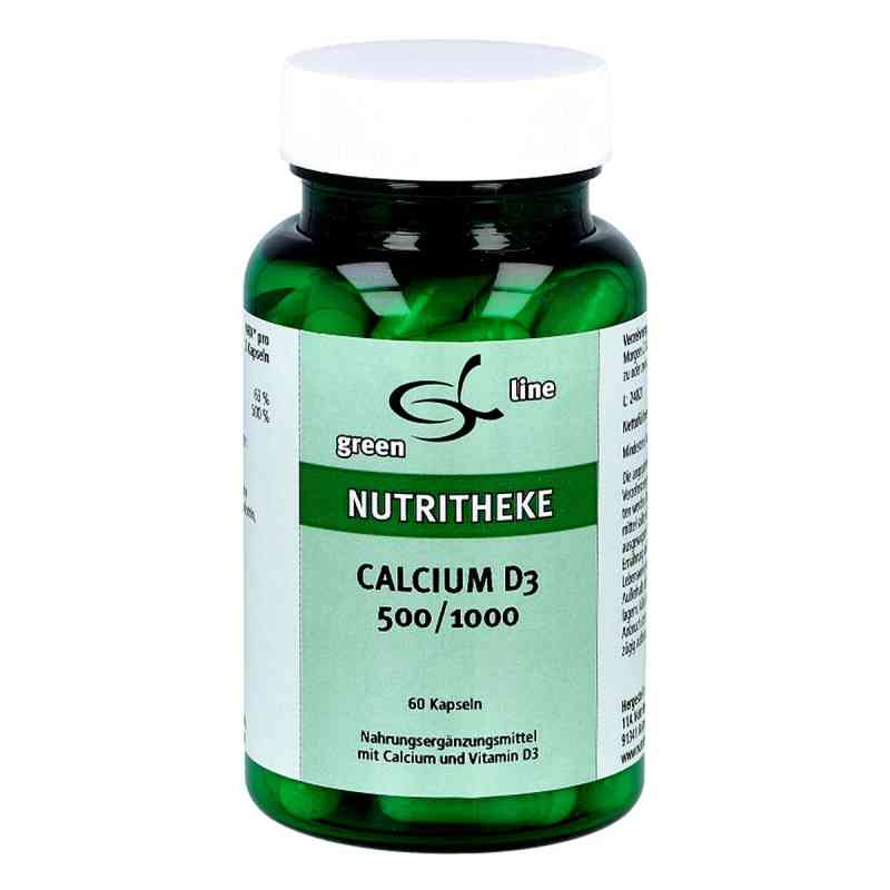 Calcium D3 500/1000 Kapseln 60 stk von 11 A Nutritheke GmbH PZN 10400338