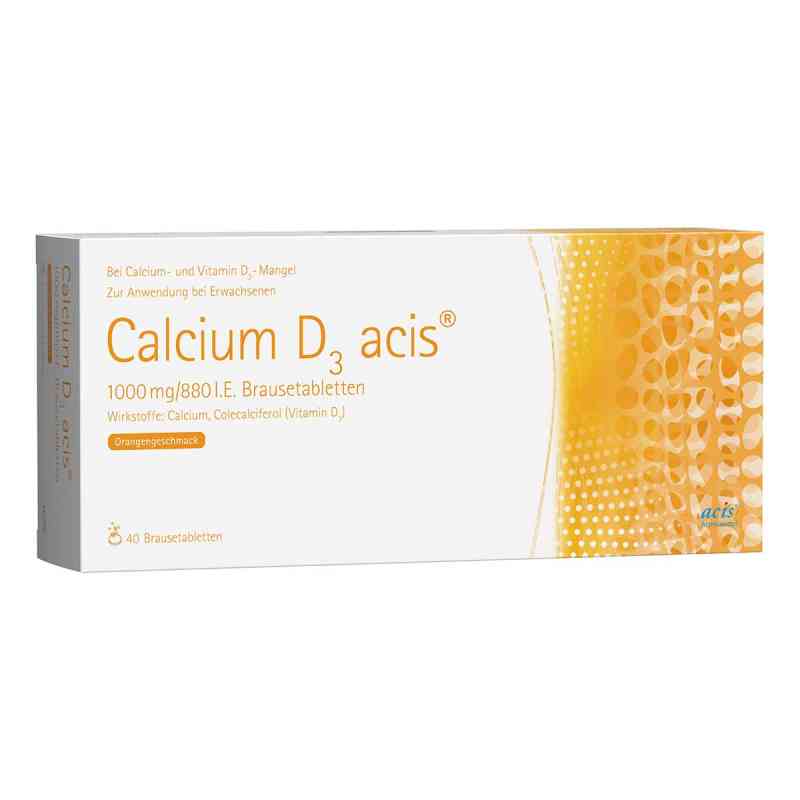 Calcium D3 acis 1000mg/880 internationale Einheiten 40 stk von MIBE GmbH Arzneimittel PZN 02842714