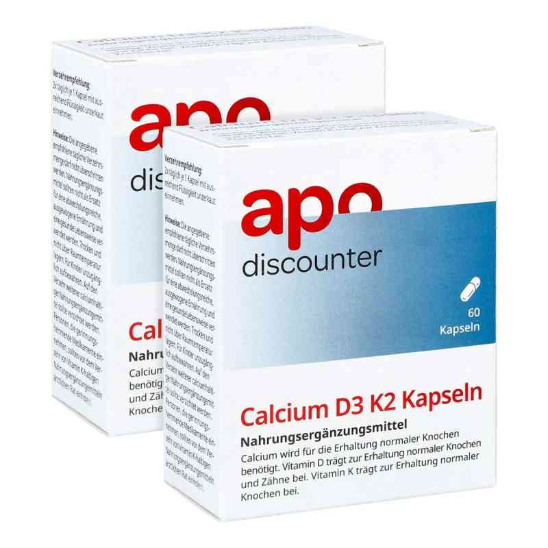 Calcium D3 K2 Kapseln 2x60 stk von VIS-VITALIS GMBH PZN 08102070