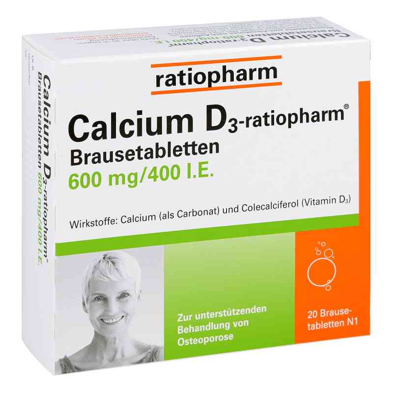 Calcium D3 ratiopharm 600mg/400 internationale Einheiten 20 stk von ratiopharm GmbH PZN 03659739