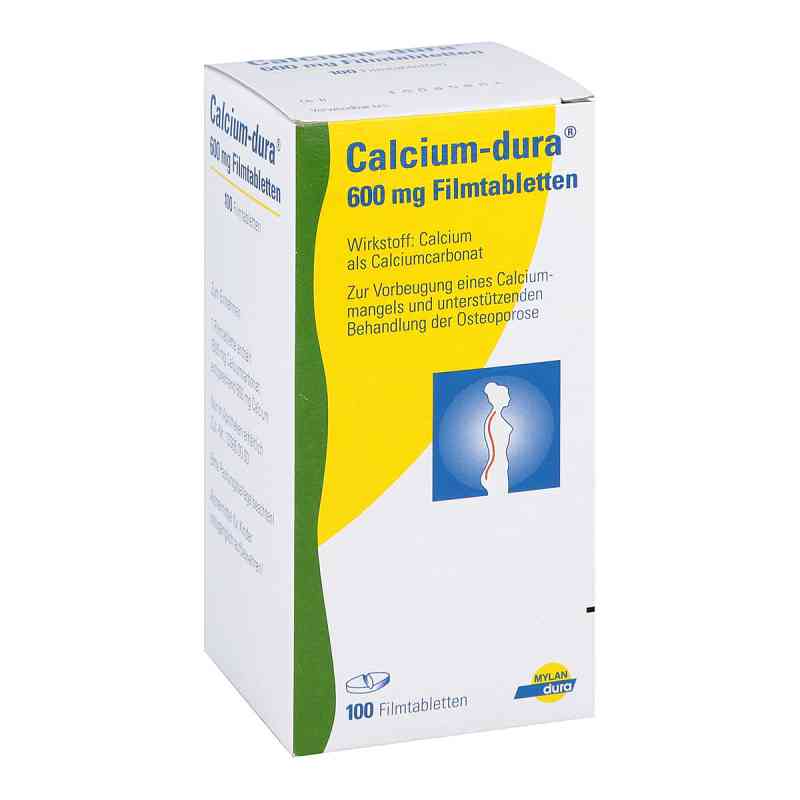 Calcium-dura 600mg 100 stk von Cooper Consumer Health Deutschland GmbH PZN 04970936