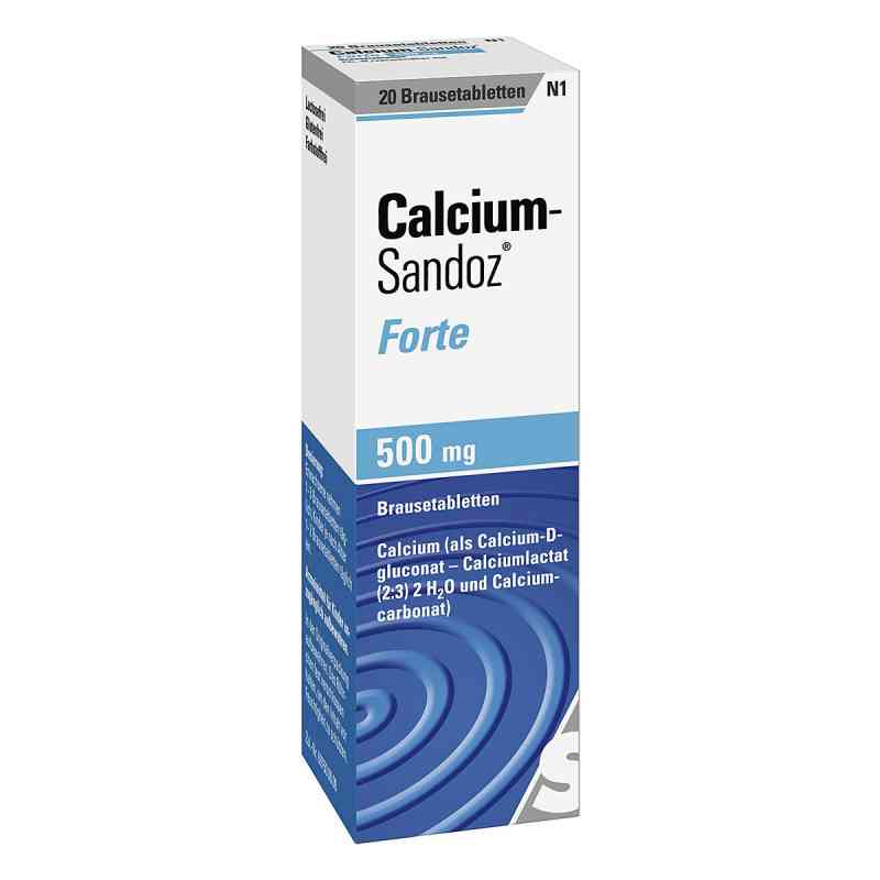 Calcium-Sandoz® Forte Brausetabletten 20 stk von Hexal AG PZN 00169644
