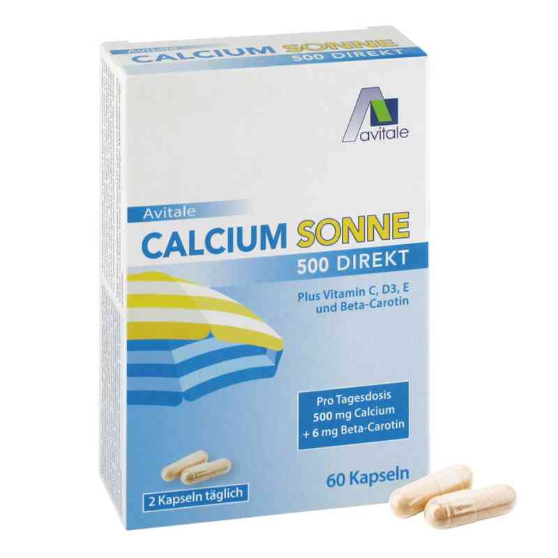 Calcium Sonne 500 Direkt Kapseln 60 stk von Avitale GmbH PZN 17819477