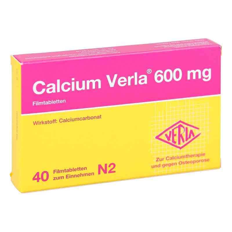 Calcium Verla 600mg 40 stk von Verla-Pharm Arzneimittel GmbH & Co. KG PZN 01047357