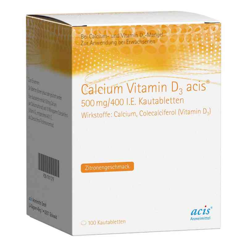 Calcium Vitamin D3 acis 500mg/400 internationale Einheiten 100 stk von MIBE GmbH Arzneimittel PZN 11011219