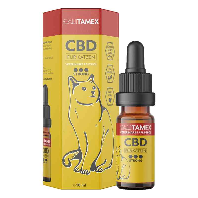 Calitamex CBD Öl für Katzen 8% strong   von  PZN 08101815