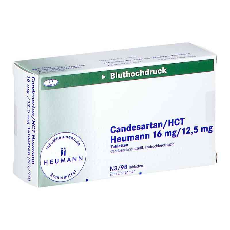 Candesartan/HCT Heumann 16mg/12,5mg 98 stk von HEUMANN PHARMA GmbH & Co. Generica KG PZN 09424629