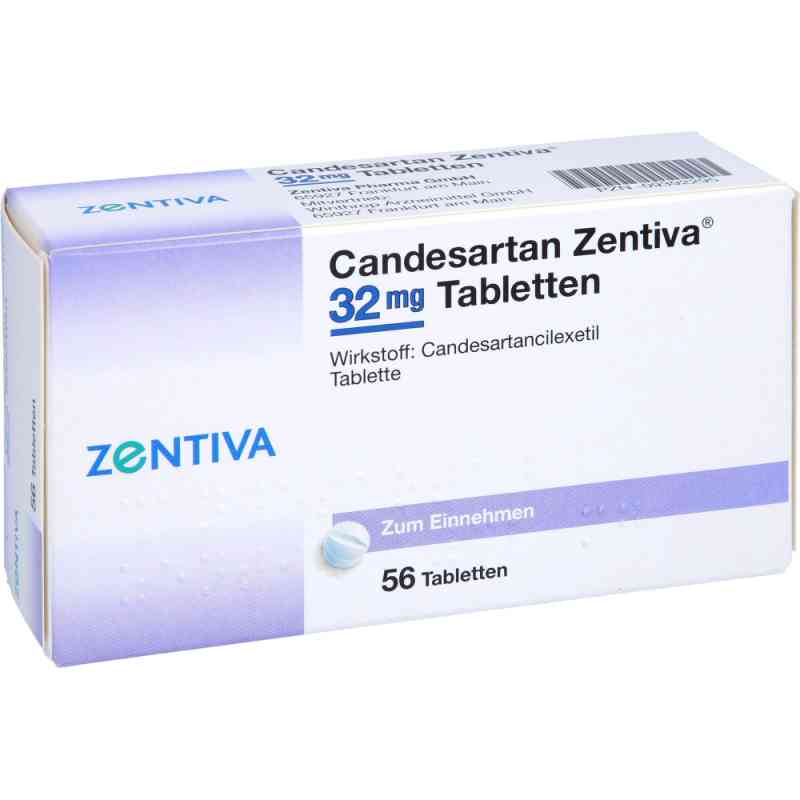 Candesartan Zentiva 32mg 56 stk von Zentiva Pharma GmbH PZN 09392295