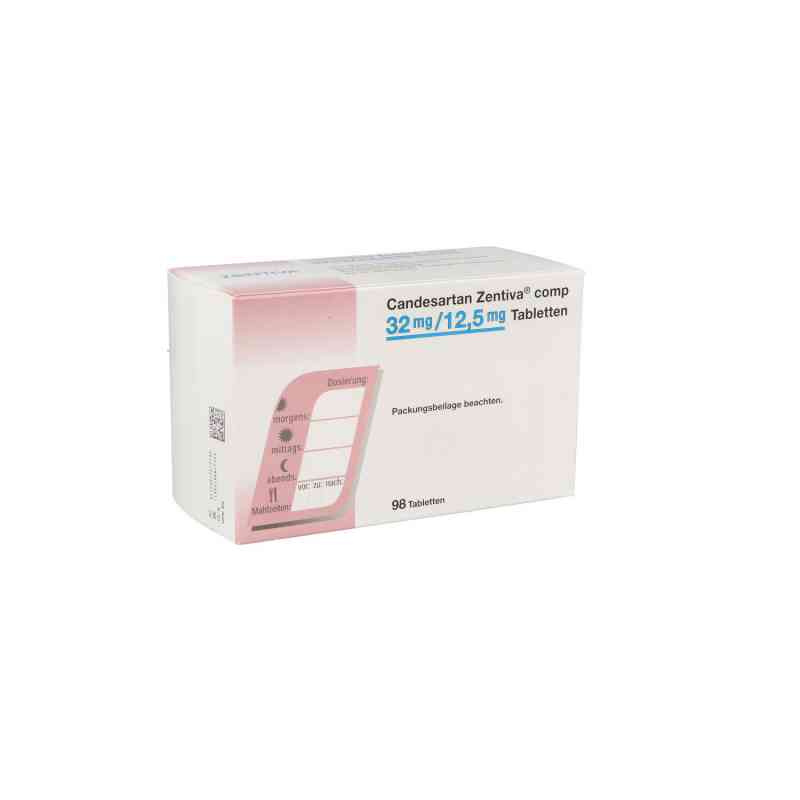 Candesartan Zentiva comp 32mg/12,5mg 98 stk von Zentiva Pharma GmbH PZN 01761913