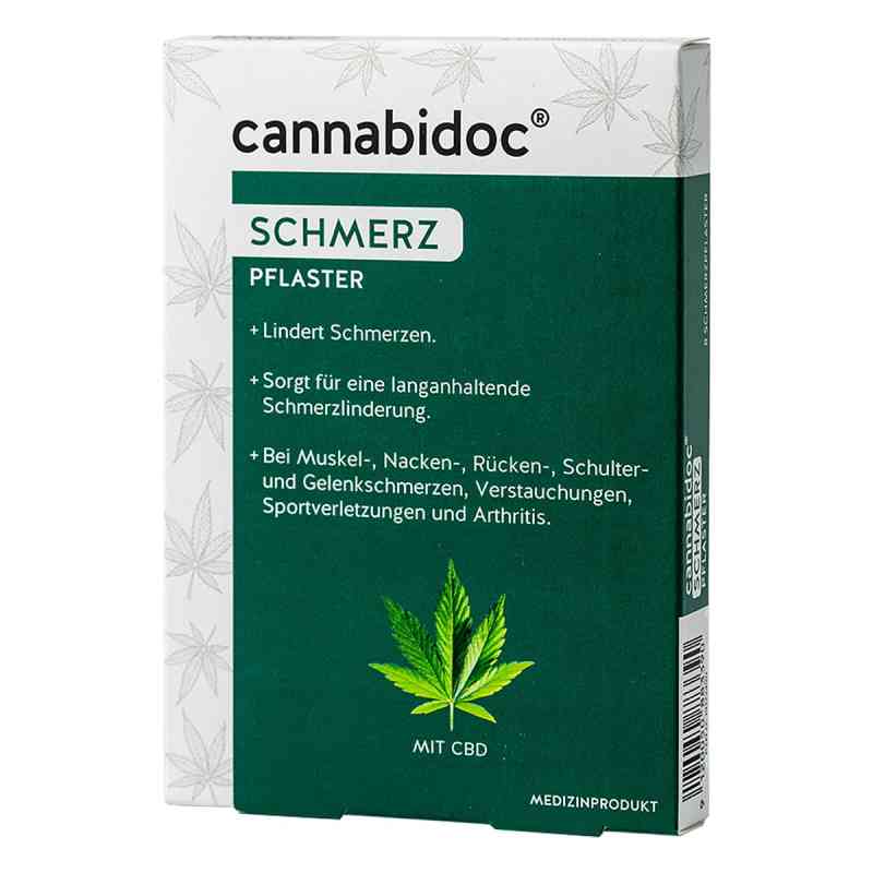Cannabidoc Schmerzpflaster 8 stk von Janus Medica GmbH PZN 19123490
