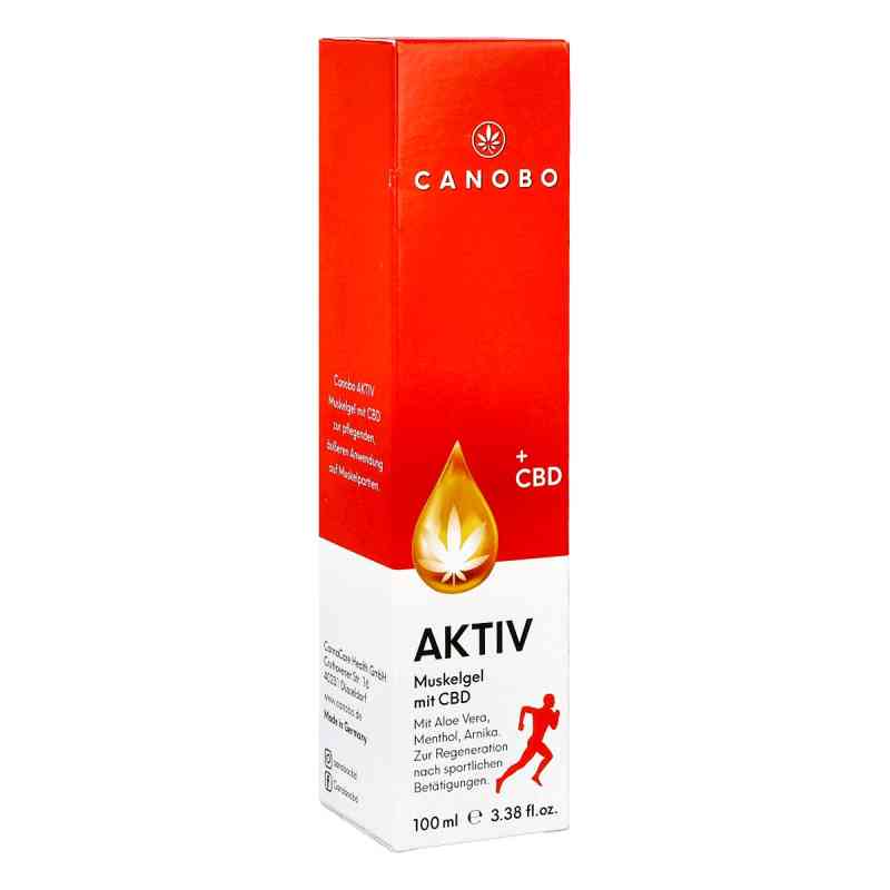 Canobo extra Aktiv Muskelgel mit Cbd 100 ml von CannaCare Health GmbH PZN 15583349