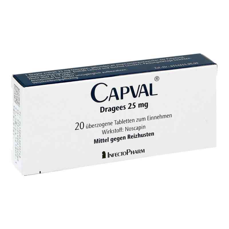 CAPVAL Dragees 25mg 20 stk von INFECTOPHARM Arzn.u.Consilium GmbH PZN 04509574