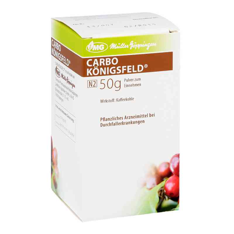 CARBO KÖNIGSFELD 50 g von Dr. Gustav Klein GmbH & Co. KG PZN 04906370