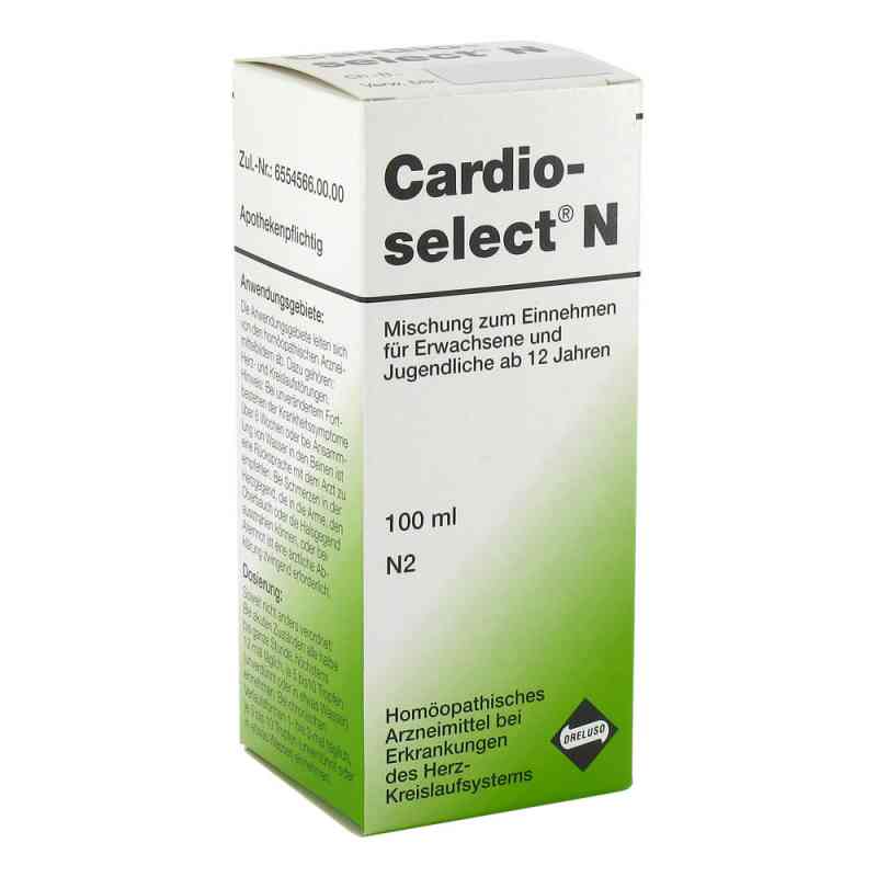 Cardioselect N Tropfen 100 ml von Dreluso-Pharmazeutika Dr.Elten & Sohn GmbH PZN 00480023