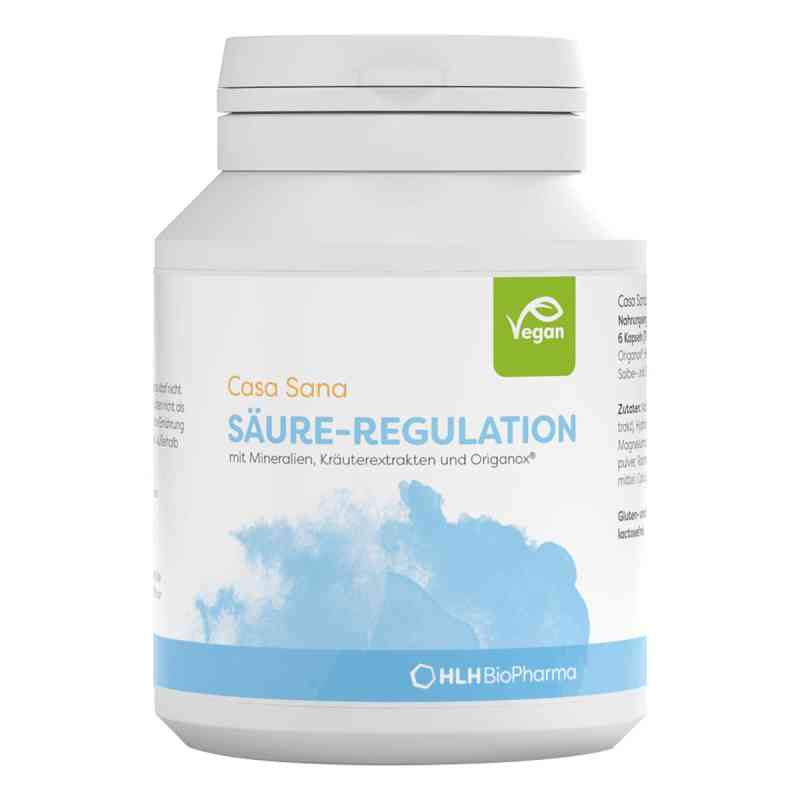 Casa Sana SÄURE-REGULATION Kapseln 90 stk von HLH BioPharma GmbH PZN 07360115