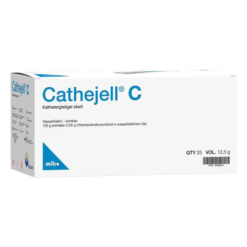 Cathejell C Steriles Gleitgel Zhs 12,5 G 25 stk von MIBE GmbH Arzneimittel PZN 20350311