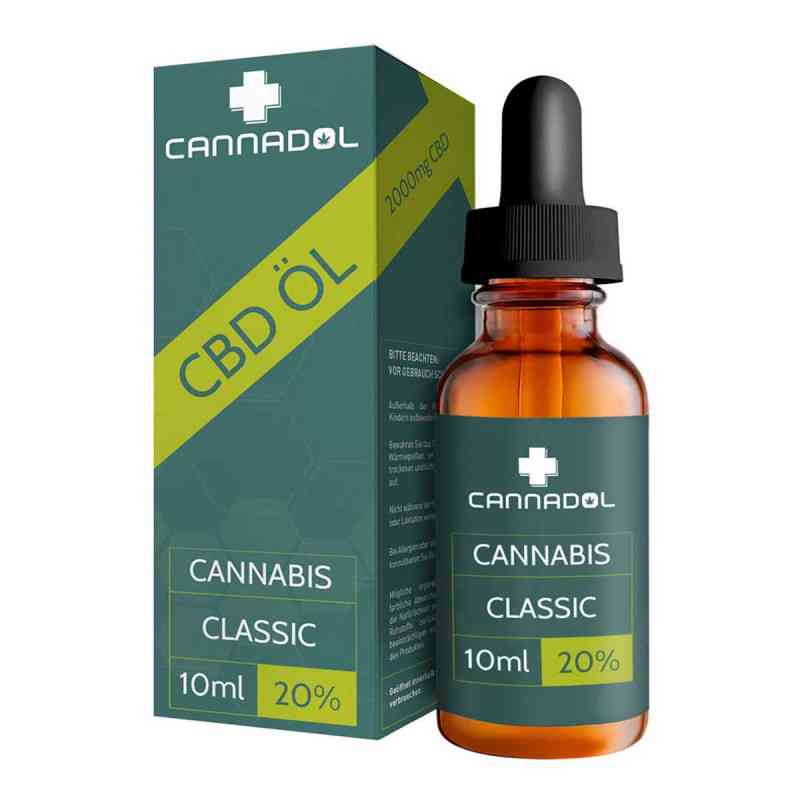 Cbd 20% Bio Cannadol Hanfextrakt Classic Tropfen 10 ml von Endower GmbH PZN 17838629