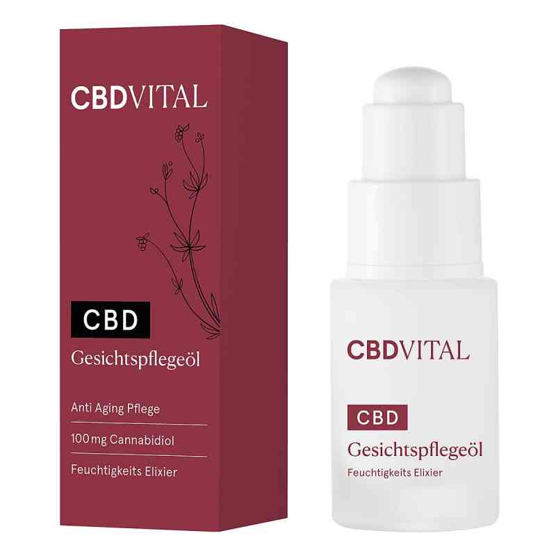 Cbd Vital Gesichtspflegeöl Premium 20 ml von Vitrasan GmbH PZN 16568671