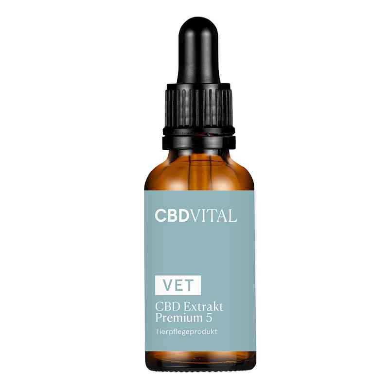 CBD VITAL Vet Cbd Extrakt Premium 5% Tropfen für Hund & Katze 30 ml von Vitrasan GmbH PZN 16782269