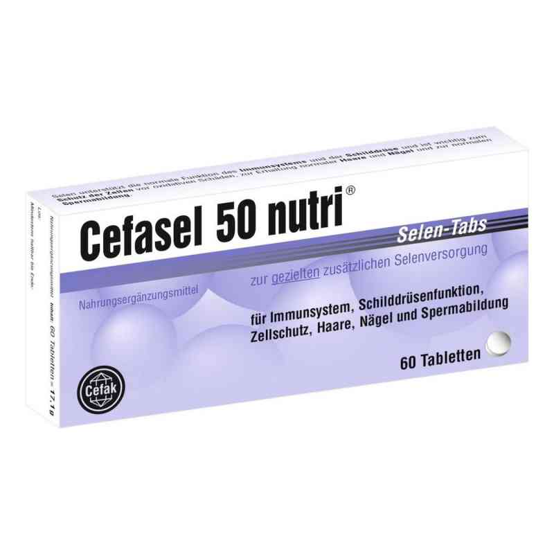 Cefasel 50 nutri Selen-tabs 60 stk von Cefak KG PZN 10549201