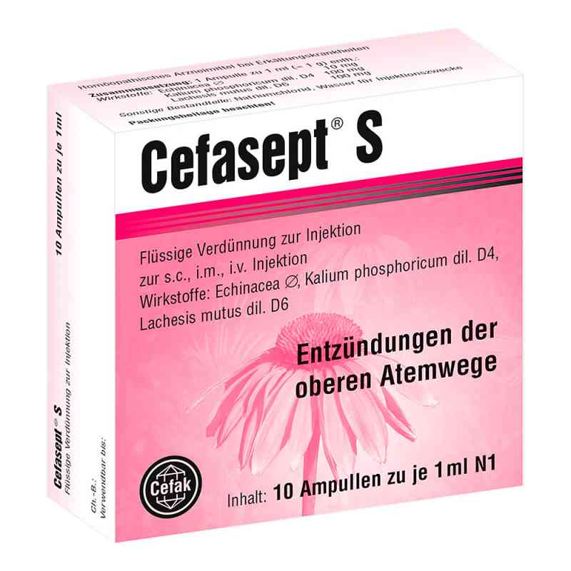 Cefasept S Injektionslösung 10 stk von Cefak KG PZN 01417802