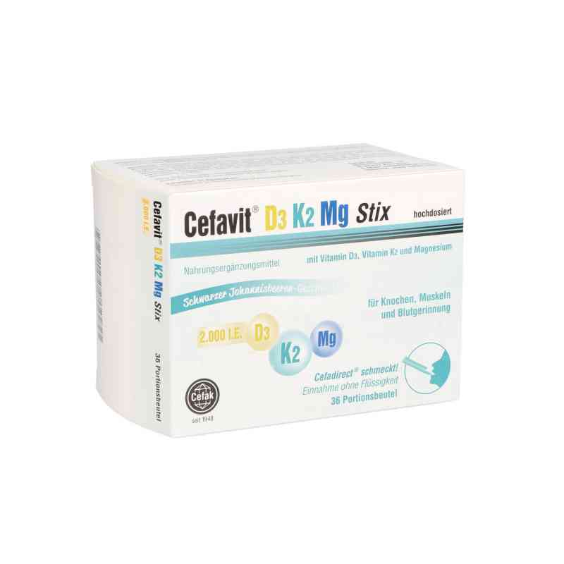 Cefavit D3 K2 Mg 2.000 I.e. Stix 36 stk von Cefak KG PZN 16333287