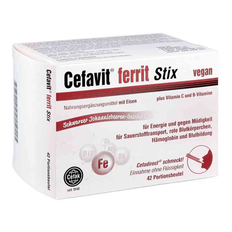 Cefavit ferrit Stix 42 stk von Cefak KG PZN 16333235