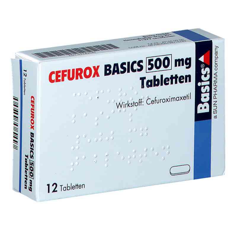 CEFUROX BASICS 500mg 12 stk von Basics GmbH PZN 02242049