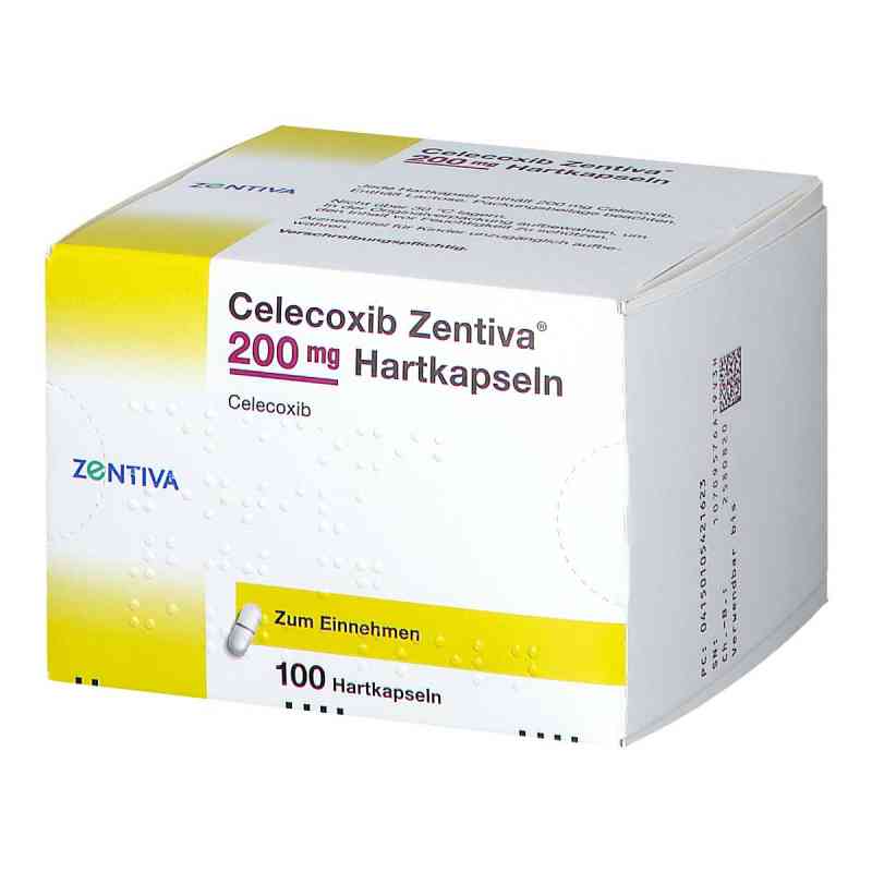 Celecoxib Zentiva 200mg 100 stk von Zentiva Pharma GmbH PZN 10542162