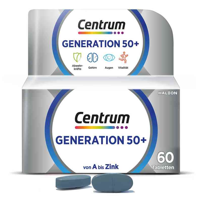Centrum Generation 50+ 60 stk von Haleon Germany GmbH PZN 14170527