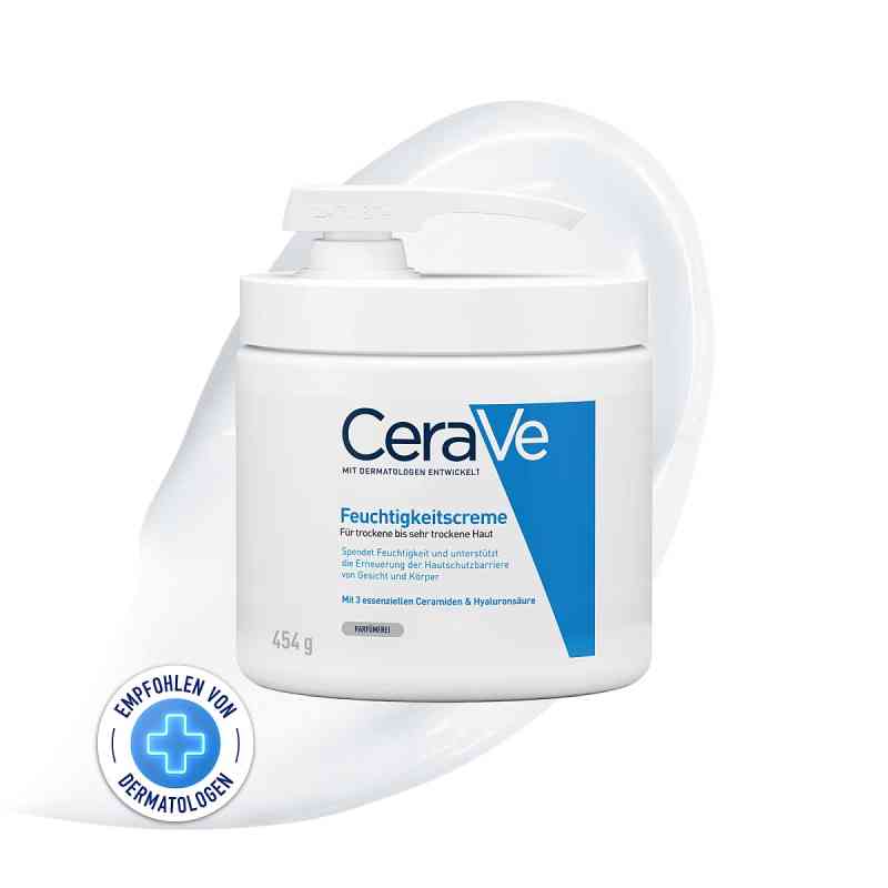 Cerave Feuchtigkeitscreme Pumpe 454 g von L'Oreal Deutschland GmbH PZN 17572901