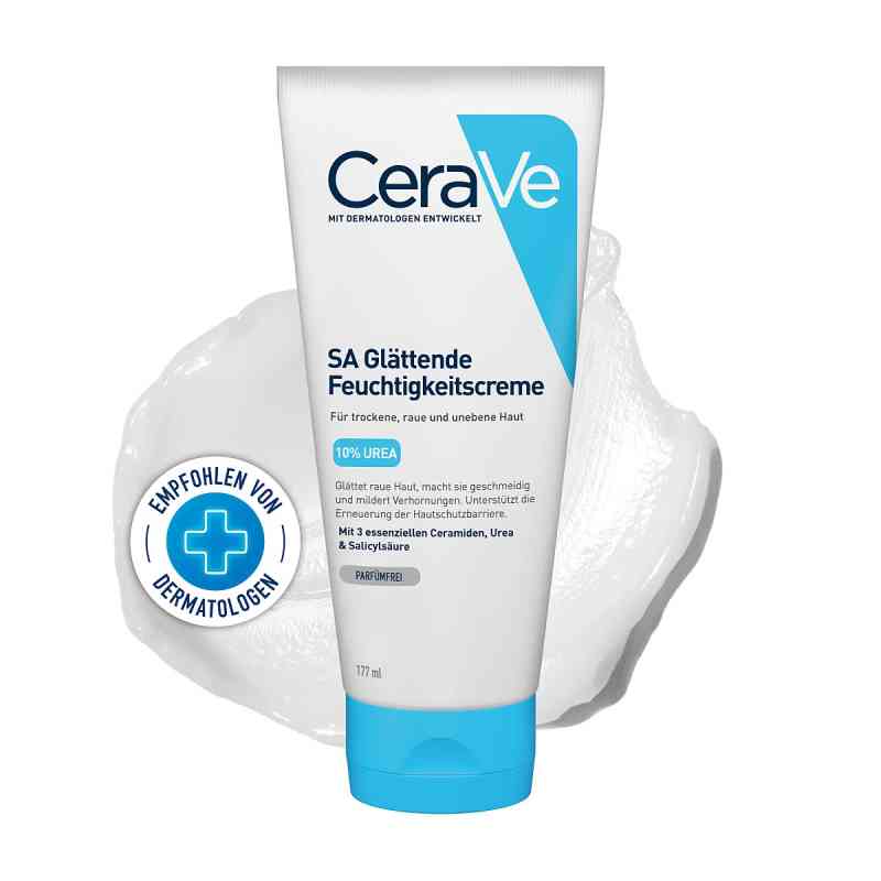 CeraVe SA Urea Glättende Feuchtigkeitscreme 340 G Kaufen | Versandapotheke