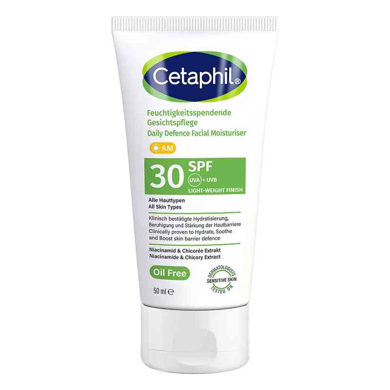 Cetaphil Feuchtigkeitsspendende Gesichtspflege LSF 30 50 ml von Galderma Laboratorium GmbH PZN 19744039