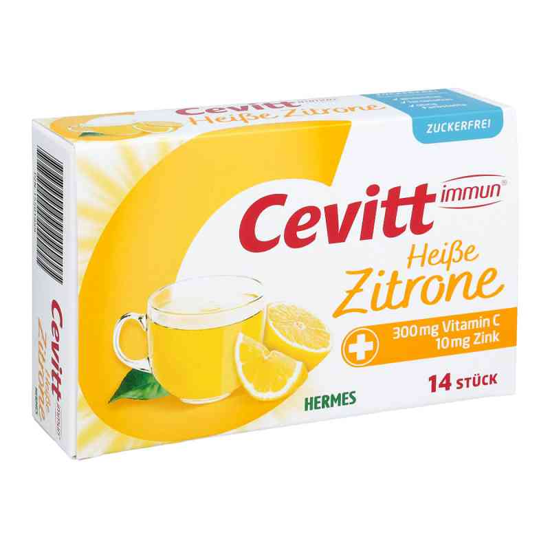 Cevitt immun heisse Zitrone zuckerfrei Granulat 14 stk von HERMES Arzneimittel GmbH PZN 15581959