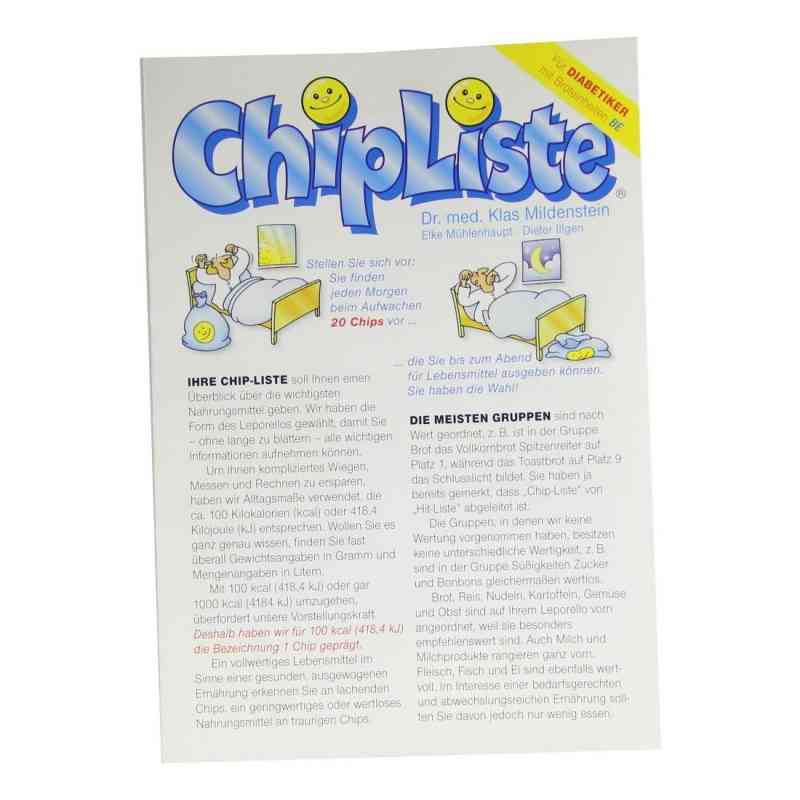Chipliste Leporello 1 stk von Chip Liste GbR Illgen PZN 02587618