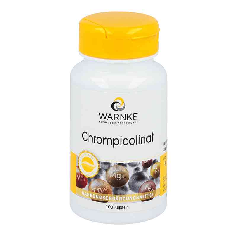 Chrompicolinat Kapseln 100 stk von Warnke Vitalstoffe GmbH PZN 09385303