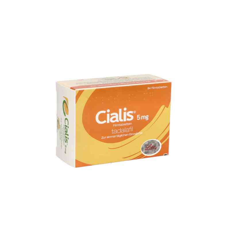 Cialis 5 mg Filmtabletten 84 stk von LILLY DEUTSCHLAND GmbH PZN 04704117