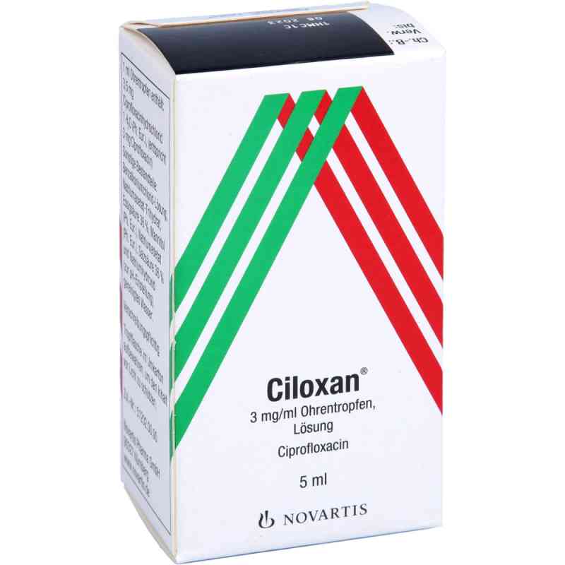 Ciloxan Ohrentropfen 5 ml von NOVARTIS Pharma GmbH PZN 02483161