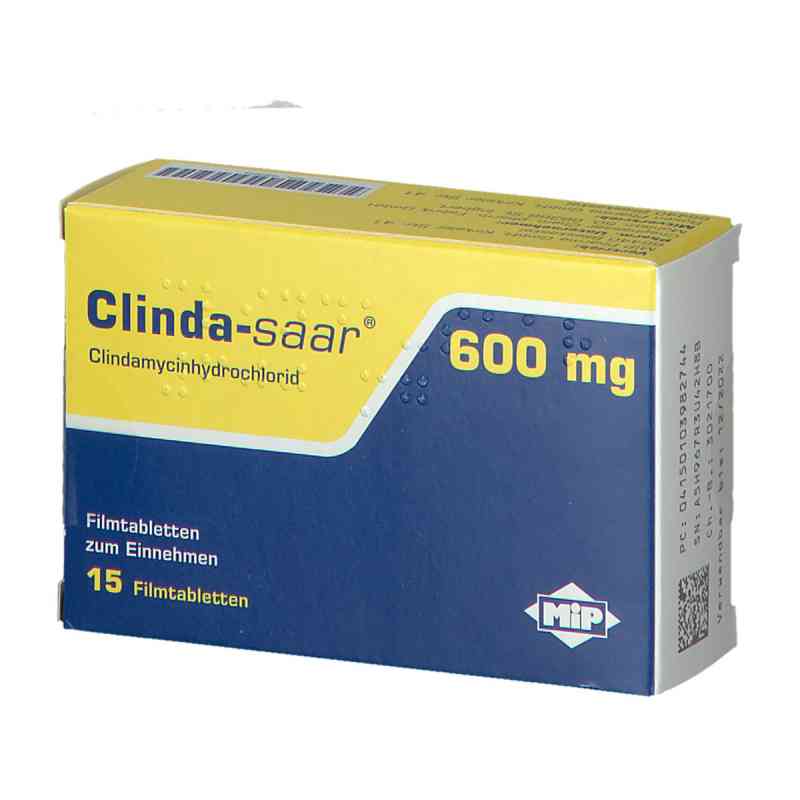 Clinda-saar 600mg 15 stk von MIP Pharma GmbH PZN 10398274