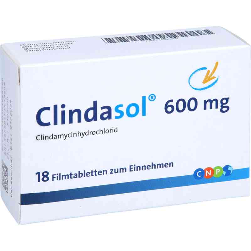 Clindasol 600mg 18 stk von CNP Pharma GmbH PZN 10394856