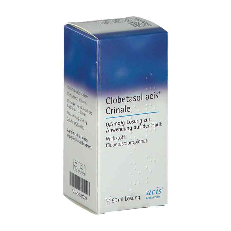 Clobetasol acis Crinale Lösung 50 ml von MIBE GmbH Arzneimittel PZN 04884326