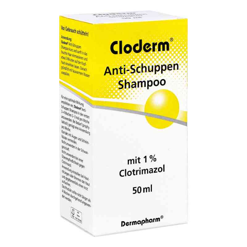 Cloderm Anti Schuppen Shampoo 50 ml von DERMAPHARM AG PZN 05917772