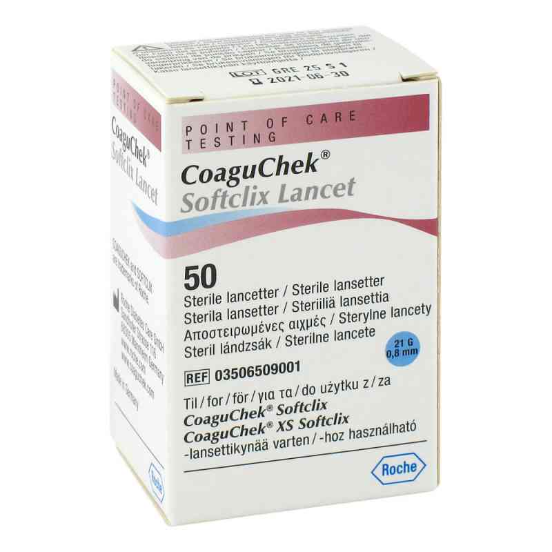 Coaguchek Softclix Lancet 50 stk von Roche Diagnostics Deutschland Gm PZN 04000209